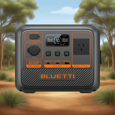 Buy BLUETTI AC50P Portable Power Station ( 700W 504Wh) - Mud Tracks